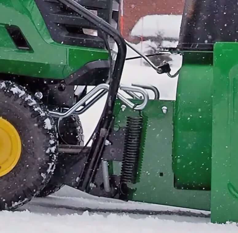 44-inch Snowblower for Deere S100 and S200 Front Hitch Mounting System