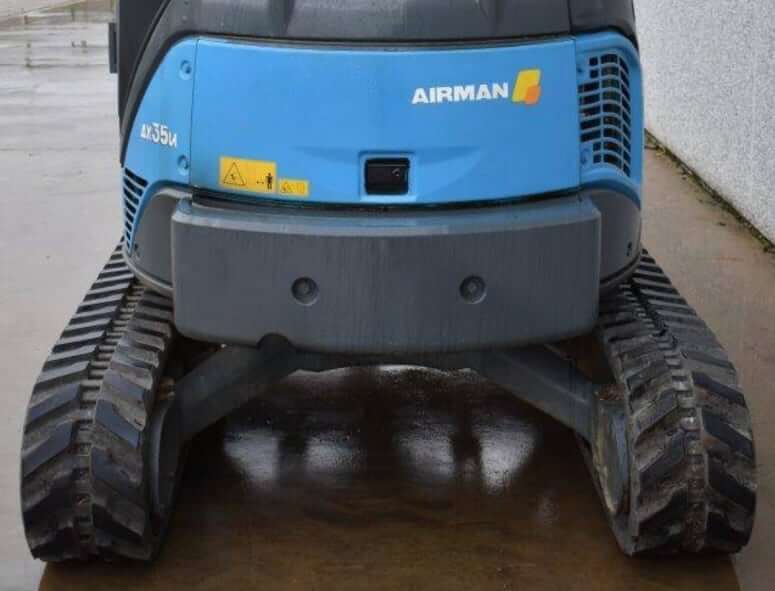 Airman AX35U-4 Mini Excavator Undercarriage Specs