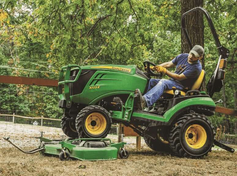 Belly Mower for John Deere 1023E Tractor