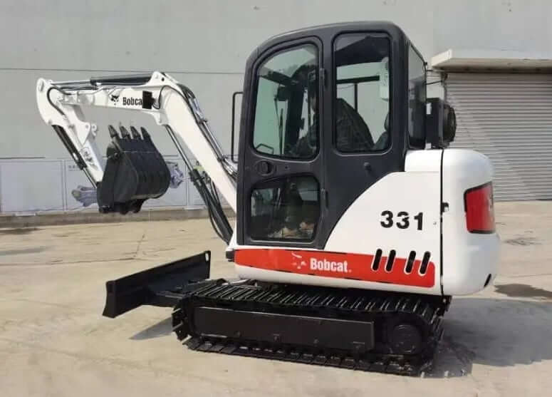 Bobcat 331 Mini Excavator with Cab