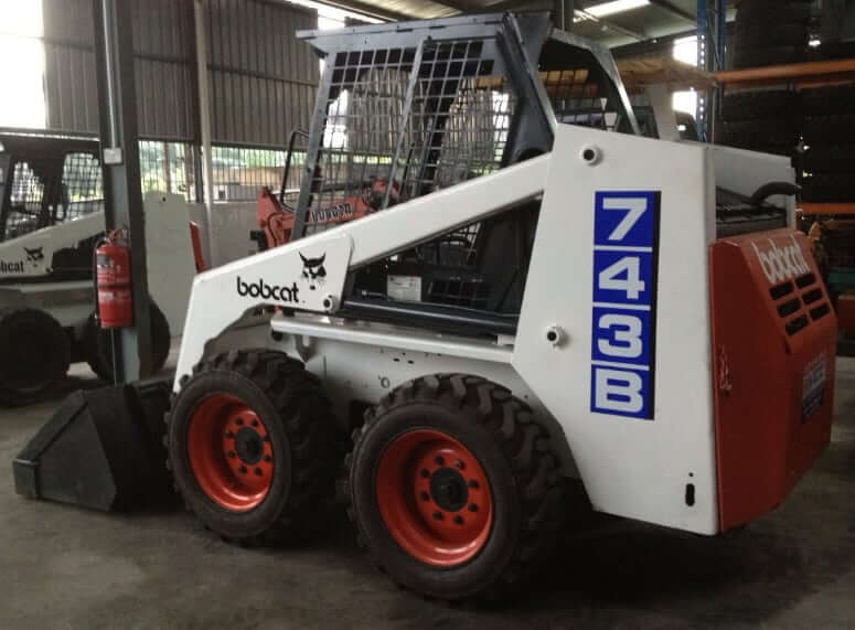 Bobcat 743B Skid Steer Loader Tire Sizes
