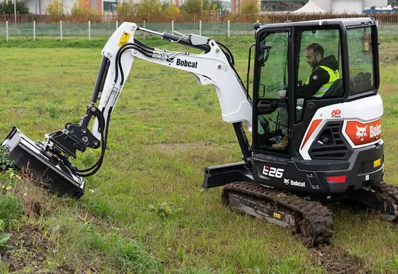 Bobcat E26 Mini Excavator Attachments