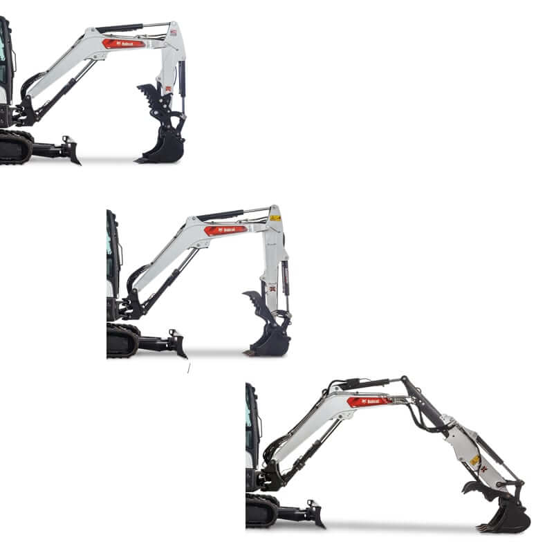 Bobcat E32 Mini Excavator Arm Options