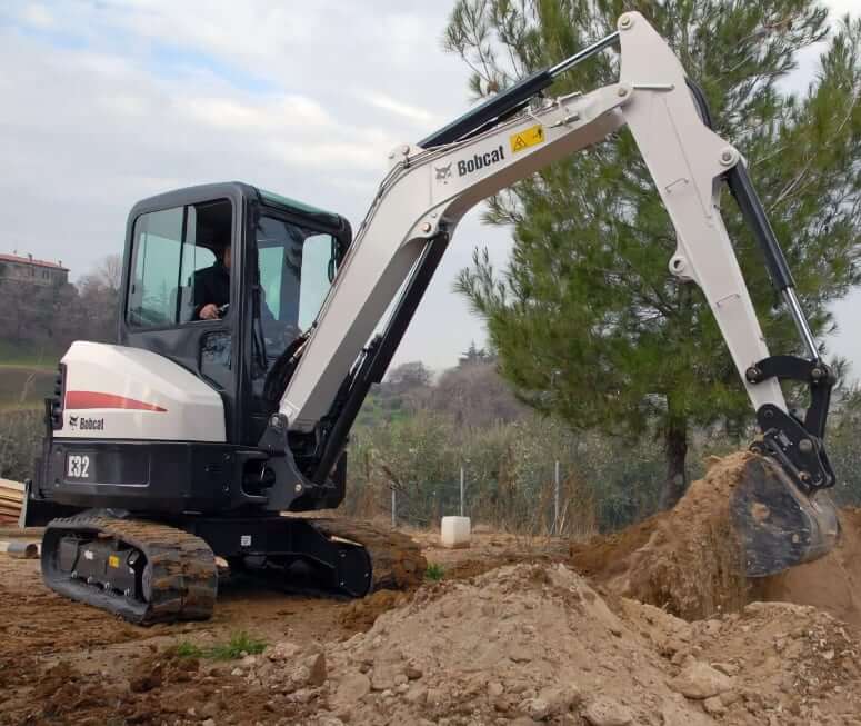 Bobcat E32 Mini Excavator Lift Capacity