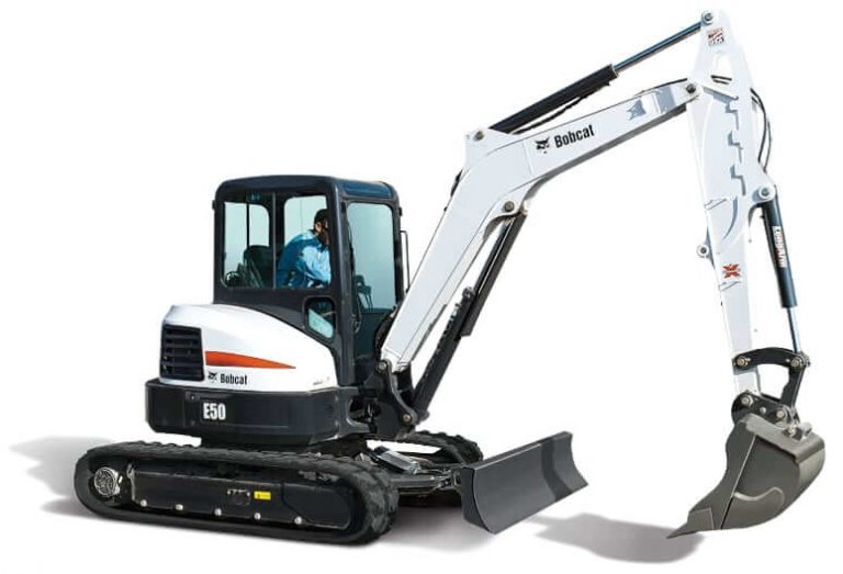 Botkat Bobcat E50 Mini Excavator Specs, Weight & Dimensions - CodeReady