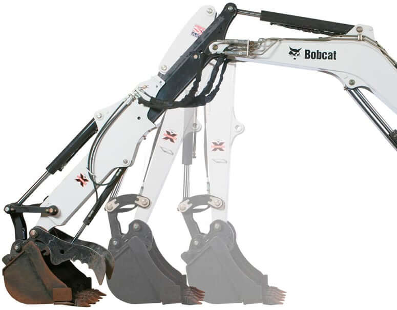 Bobcat E32 Mini Excavator Extendable Arm