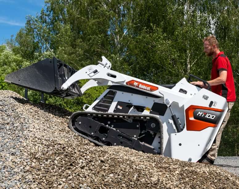 Bobcat MT100 Mini Track Loader Gradeability