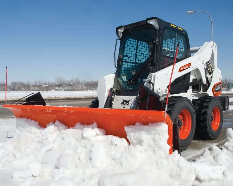 Bobcat S650 Skid Steer Loader with Snow Blade