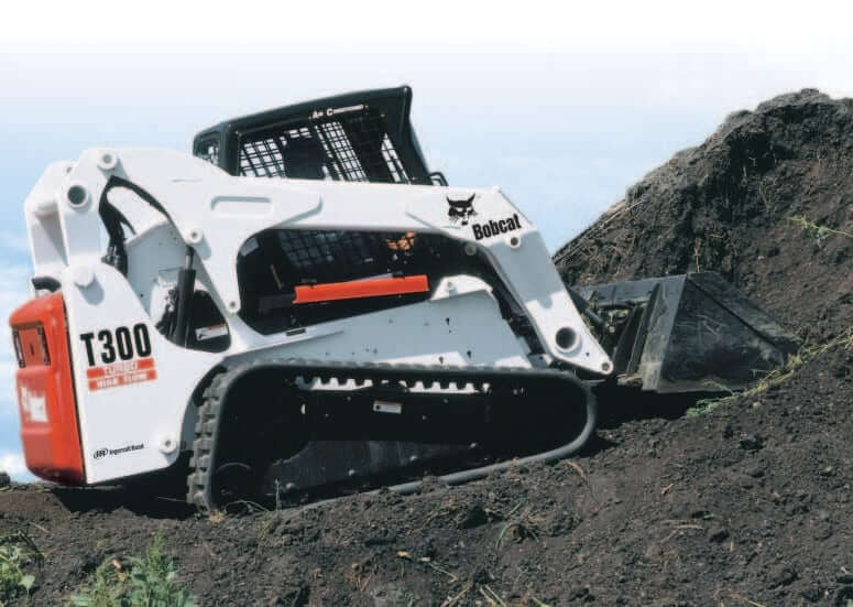 Bobcat T300 Compact Track Loader Gradeability