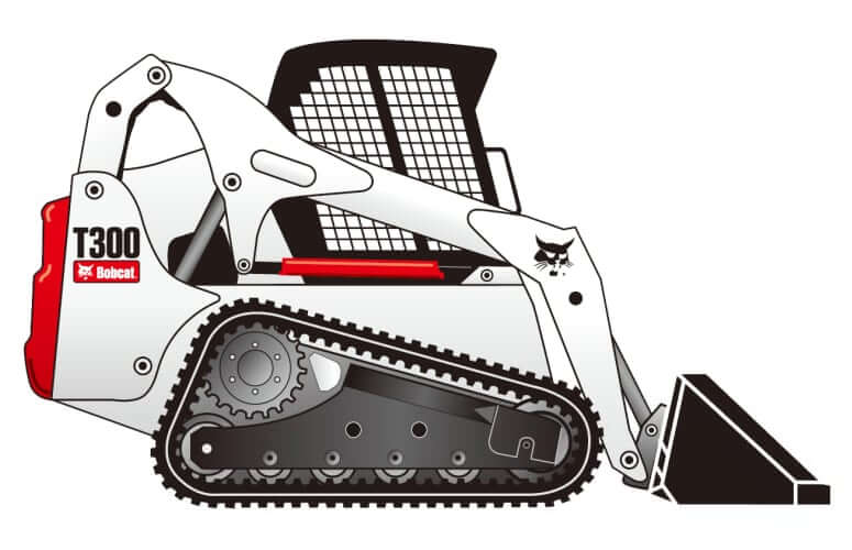 Bobcat T300 Compact Track Loader Weight