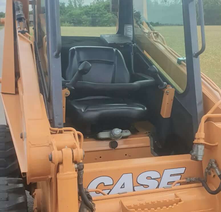 Case 1840 Skid Steer Loader Cab Interior
