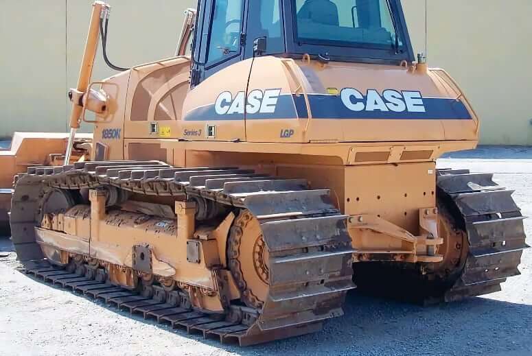 Case 1850K LGP Dozer Undercarriage