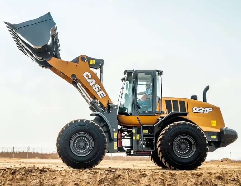 Case 921F Wheel Loader Lift Capacity