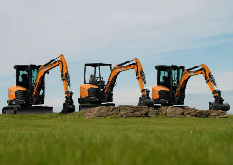CASE Launches New 3-Ton Mini Excavators: CX30D, CX34D and CX38D