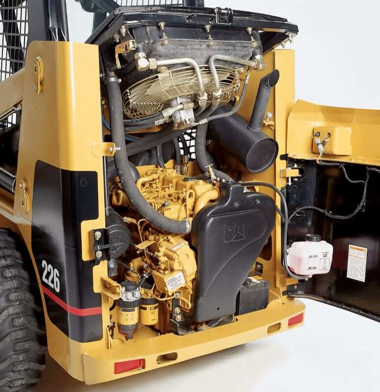 CAT 226 Service Refill Capacities