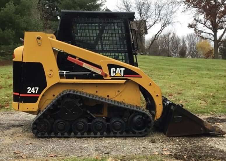 CAT 247 Compact Track Loader Dimensions