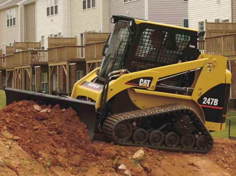 CAT 247B Loader with Dozer Blade