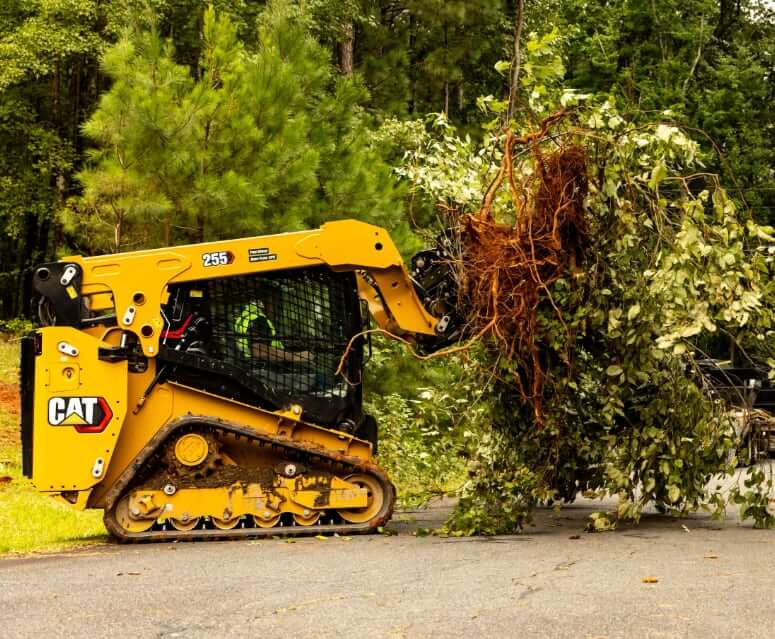 CAT 255 CTL with Grapple