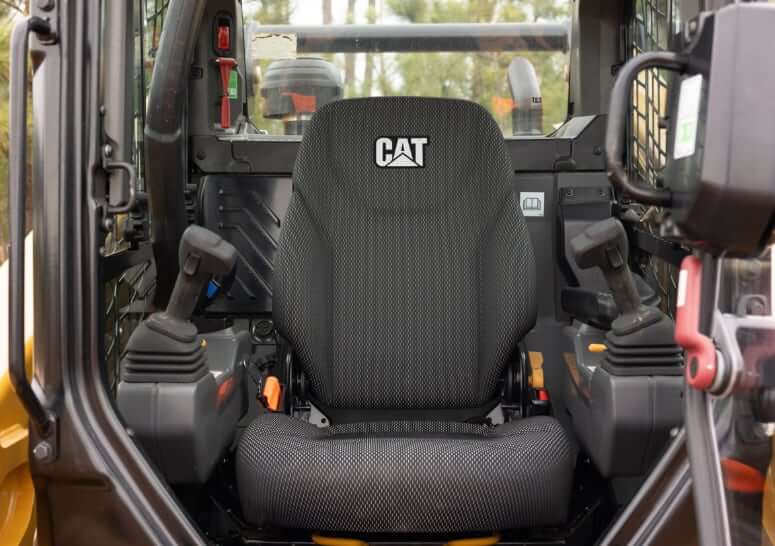 CAT 275 Compact Track Loader Cab Interior