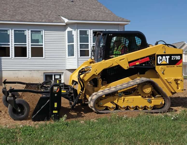 CAT 279D Compact Track Loader Attachments