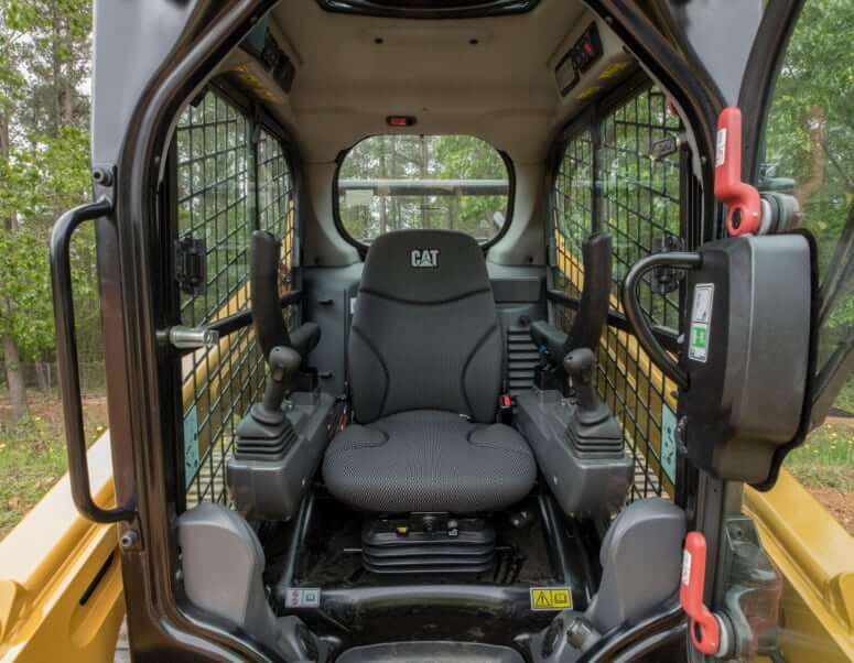 CAT 289D3 Track Loader Cab Interior