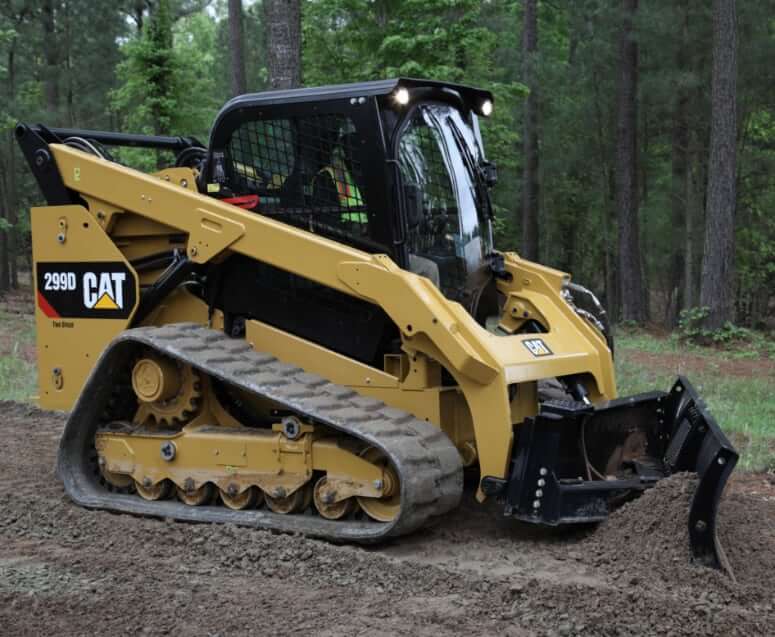 CAT 299D Compact Track Loader with Blade