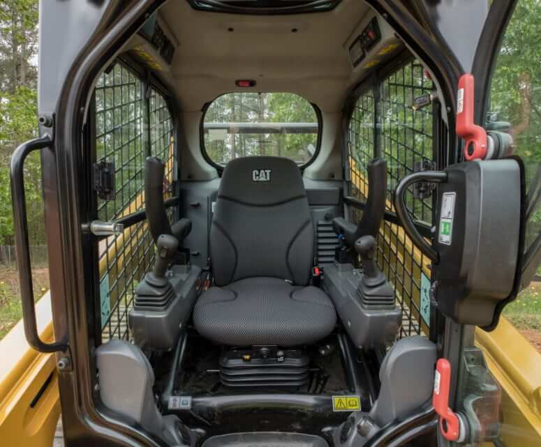 CAT 299D3 Cab Interior
