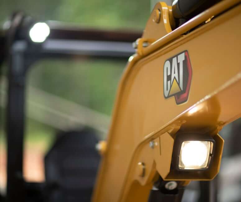 CAT 303.5 CR Working Lights