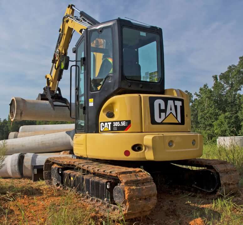 CAT 305.5E2 CR (Tier 4i) Mini Excavator Undercarriage Specs