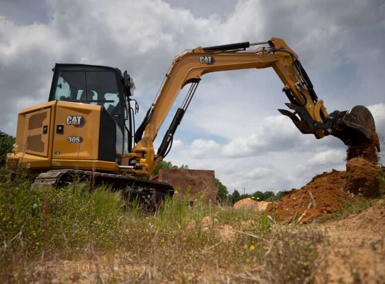 CAT 305 CR Mini Excavator Hydraulic System