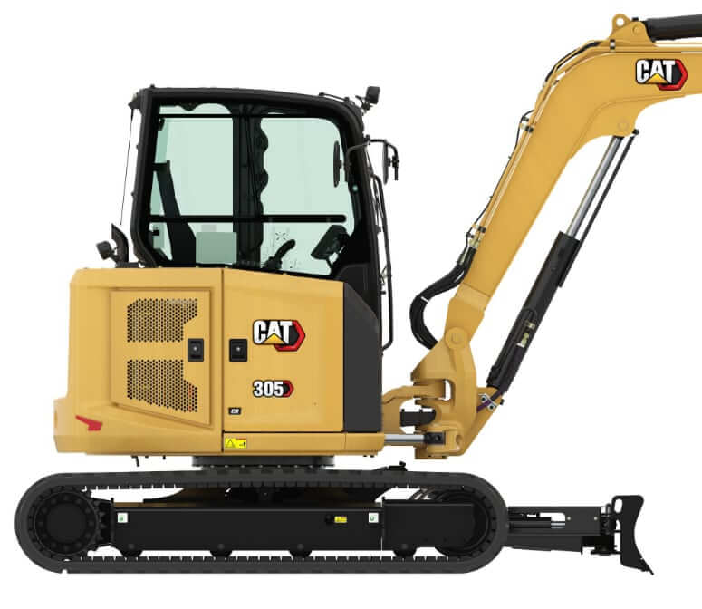CAT 305 CR Mini Excavator Undercarriage