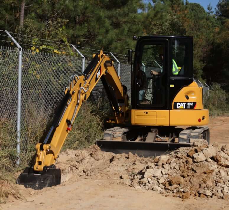 CAT 305E CR Mini Excavator Hydraulic Specs