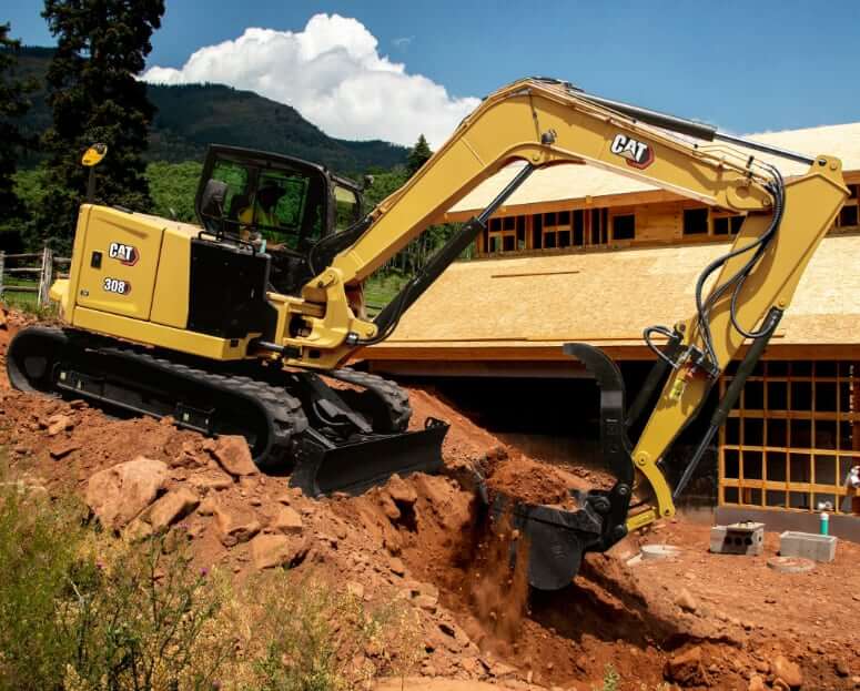 CAT 308 CR Capacities