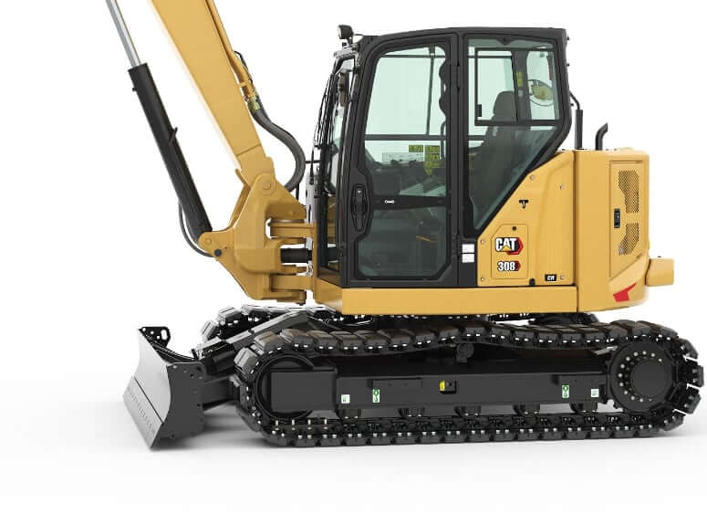 CAT 308 CR Dozer Blade Specs