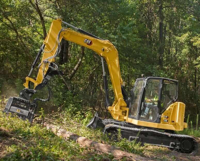 CAT 309 CR Mini Excavator Attachments