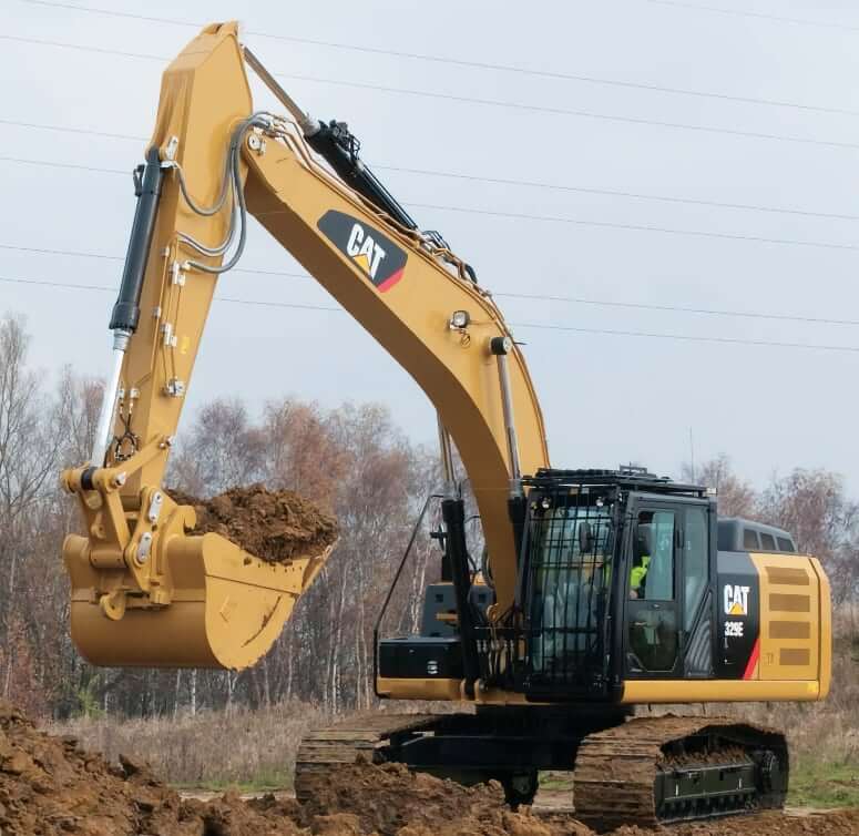 CAT 329E L and LN Excavator Capacity