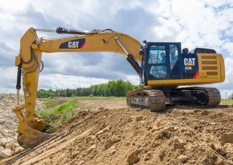 CAT 329E L and LN Excavator Weight