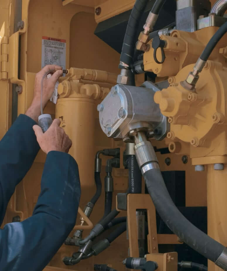 CAT 345C L Service Refill Capacities