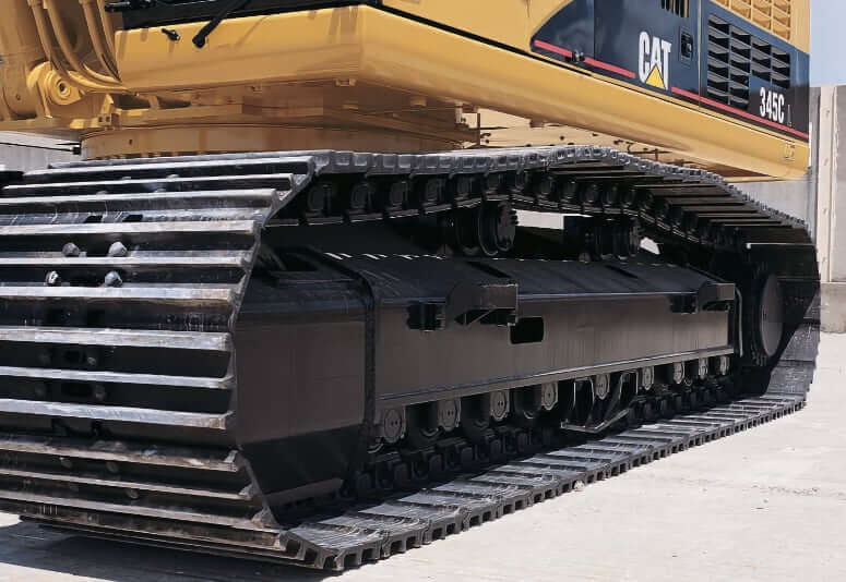 CAT 345C L Excavator Undercarriage and Shoe Sizes