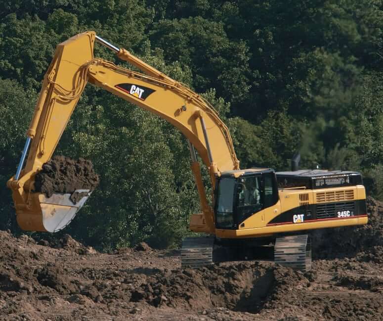 CAT 345C L Excavator Weight