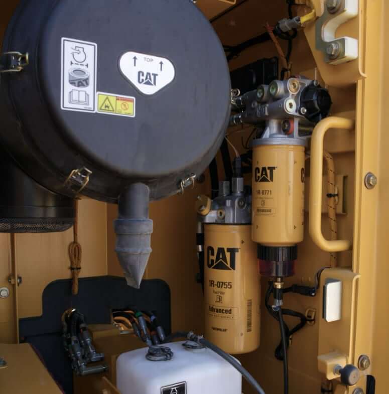 CAT 345D L Excavator Service Refill Capacities