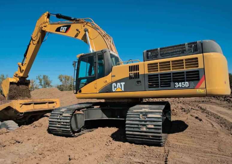 CAT 345D L Excavator Weight