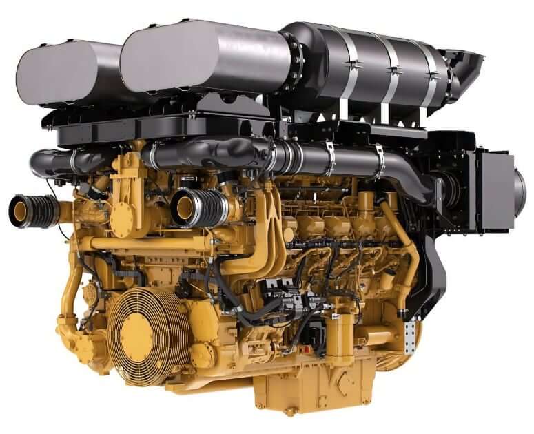 CAT 3512e Engine US EPA Tier 4 Final and EU Stage V Emissions
