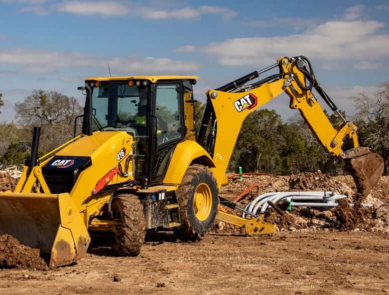 CAT 416 Backhoe Loader Hydraulic Specs