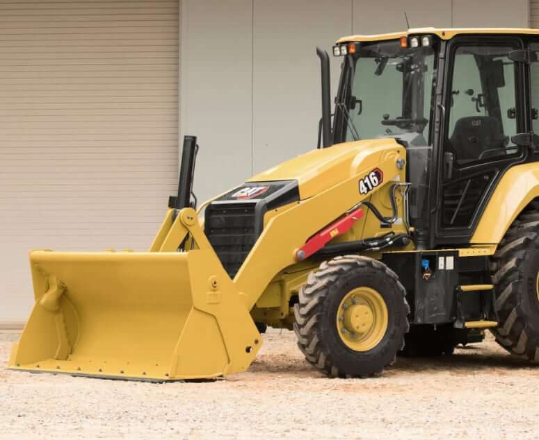 CAT 416 Loader Performance