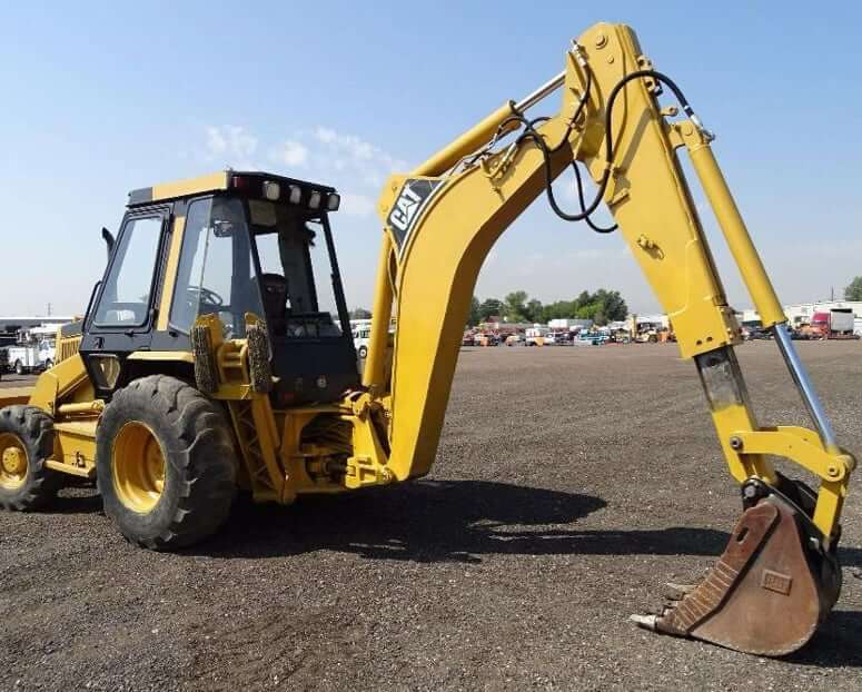 CAT 416B Backhoe Loader Weight