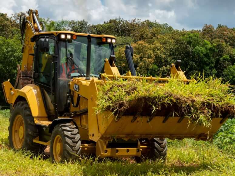 CAT 420 Loader Bucket Capacity