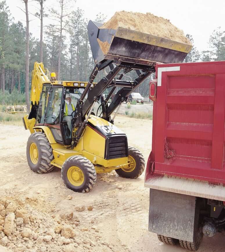 CAT 420D IT Loader Performance
