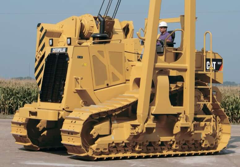 CAT 583T Pipe Layer Transmission Specs