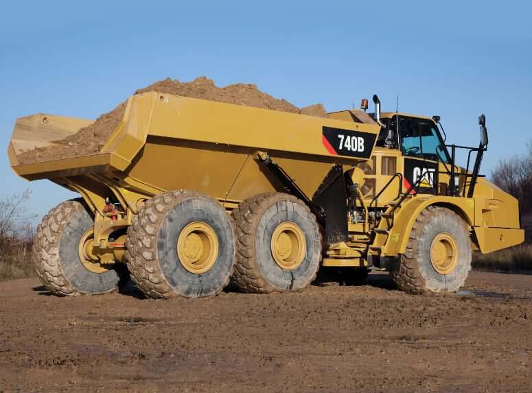 CAT 740B Articulated Dump Truck Specs